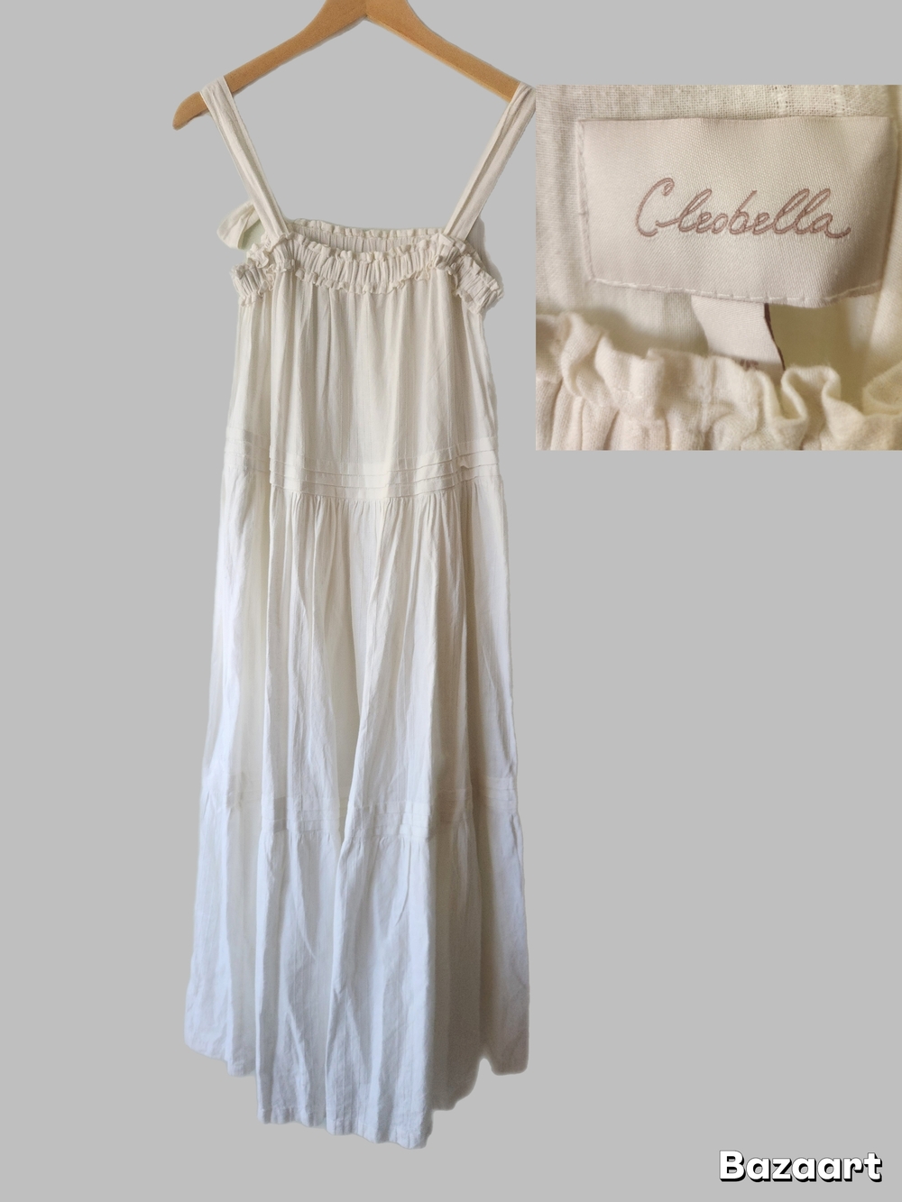 Cleobella Cream Maxi Sundress